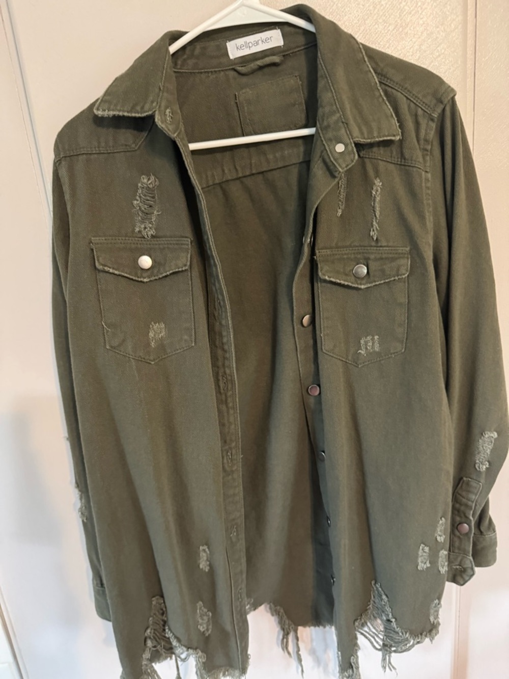 Kell Parker Olive Green Utility Jacket